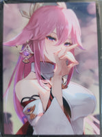 [Comiket] [Genshin Impact] Yae Miko [Trading Card Sleeves]