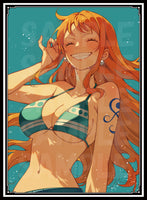 [Comiket] [One Piece] Nami [Trading Card Sleeves]