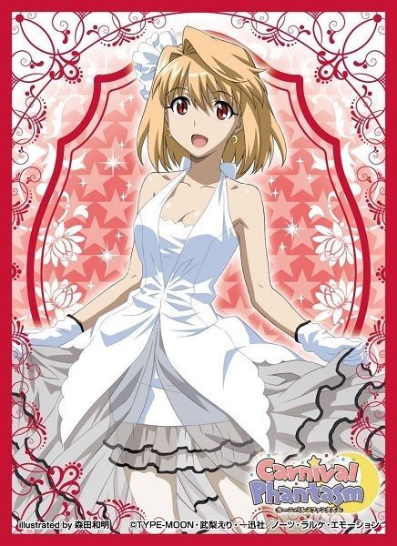 [Character Collection] [Carnival Phantasm][Tsukihime] Arcueid Brunestud [Trading Card Sleeves]