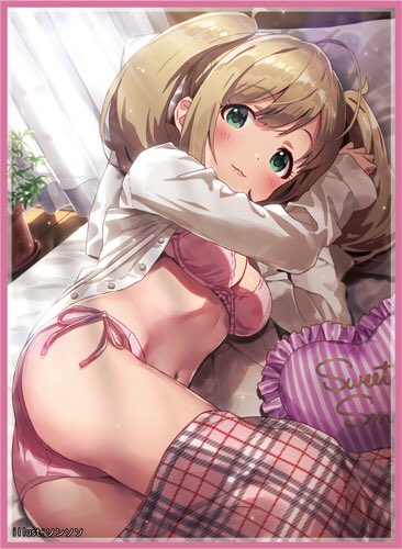 [Comiket] [THE Idolmaster: Cinderella Girls] Shin Sato [Trading Card Sleeves]