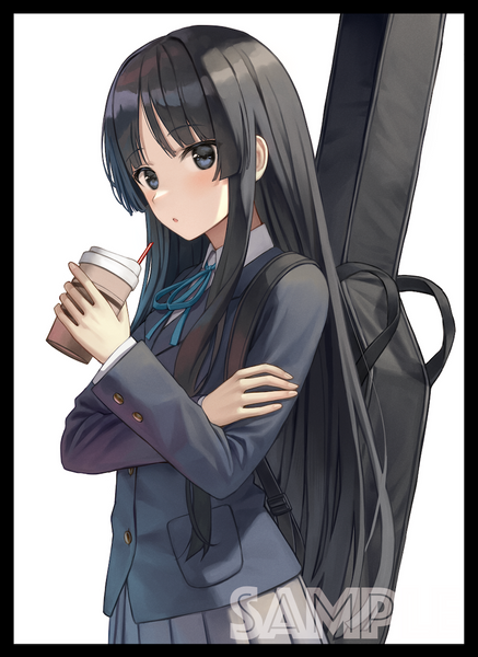 [Comiket] [K-on!] Mio Akiyama [Trading Card Sleeves]